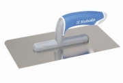 KUBALA - hladítko nerezové 270x130mm hladké 2x zaoblený roh - dvousložková rukojeť