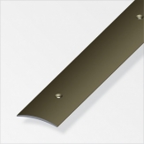 ALFER - Profil přechodový oblouk děrovaný hliník elox bronz 1000x30x5mm