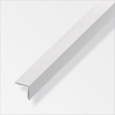 ALFER - Úhelník samolepící PVC nerez 1000x20x20x1,5mm