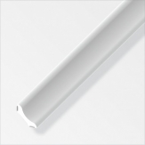 ALFER - Lišta rohová samolepící PVC bílá 1000x20x20m