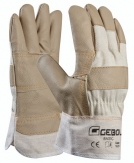 GEBOL - BASIC pracovní rukavice nábytková kůže - velikost 10,5 (blistr)