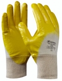 GEBOL - YELLOW NITRIL pracovní nitrilové rukavice - velikost 8 (blistr)