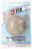 DIP - QUICKFIX zarážka na dveře - béžová, pr. 50mm - 2 ks