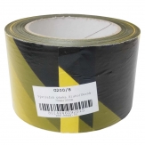 Výstražná páska žluto/černá 70mm/200m