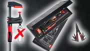BESSEY - sada 2x GK30 GearKlamp + multifunkční nůžky