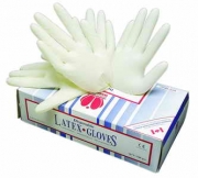 CERVA - LOON jednorázové latexové rukavice 100 ks - velikost XL