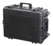 MAX Plastový kufr, 687x528xH 276mm, IP 67, barva černá