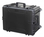 MAX Plastový kufr, 687x528xH 366mm, IP 67, barva černá