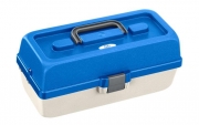 Plastový kufřík se 2 přihrádkami, vnější rozměry 335x153x148mm