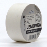 Eurotape - Lemovka textilní lepicí páska 48mm x 10m - bílá