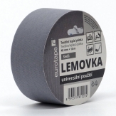 Eurotape - Lemovka textilní lepicí páska 48mm x 10m - šedá