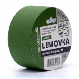 Eurotape - Lemovka textilní lepicí páska 48mm x 10m - zelená