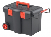 TOOD - Plastový pojízdný kufr, tažná rukojeť 580x380x400mm