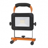 SOLIGHT - LED reflektor 20W, přenosný, nabíjecí, 1600lm, oranžovo-černý