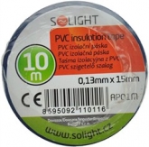SOLIGHT - izolační páska 0,13mm 15mm/10m - modrá