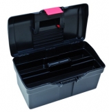Plastový kufr 514x280x260mm s 1 přihrádkou a 2 zásobníky
