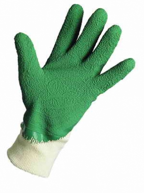CERVA - COOT rukavice bavlněné s protiskluzovým povrchem - velikost 8
