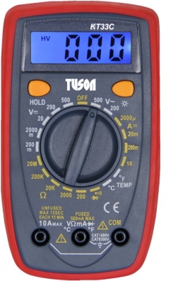 TUSON - Digitální multimetr KT33C